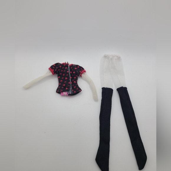 Monster High Draculaura Killer Style Outfit Replacement Pink Bows First Wave - Picture 2 of 2